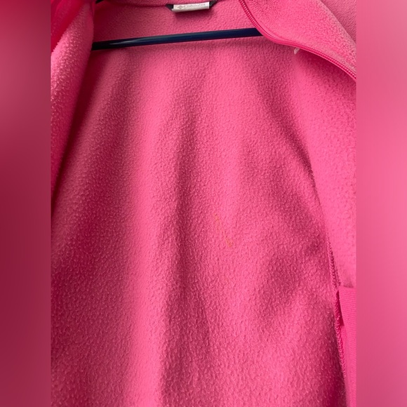 Columbia zip up pink fleece. Size large 14/16. - Picture 12 of 12